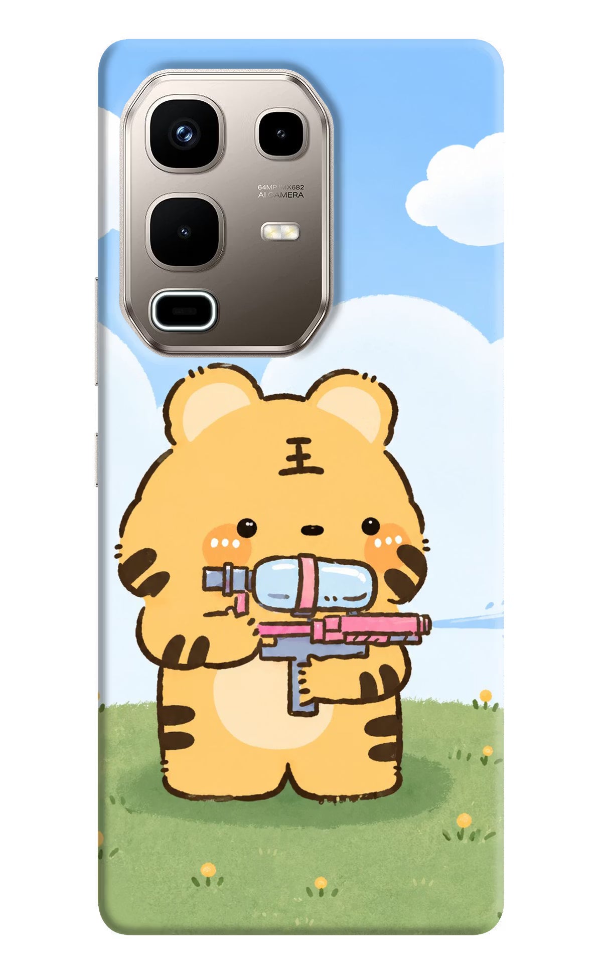 Tiger Treat Infinix Note 50s 5G Plus Back Cover