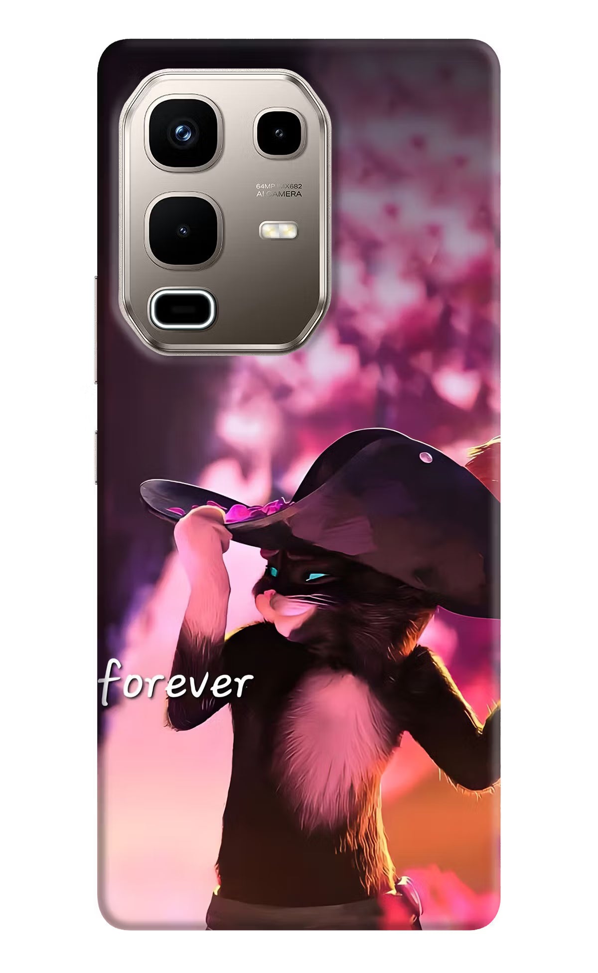 Forever Cat Infinix Note 50s 5G Plus Back Cover