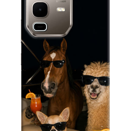 Party Squad Infinix Note 50s 5G Plus Hard Case Back Cover by Casekaro