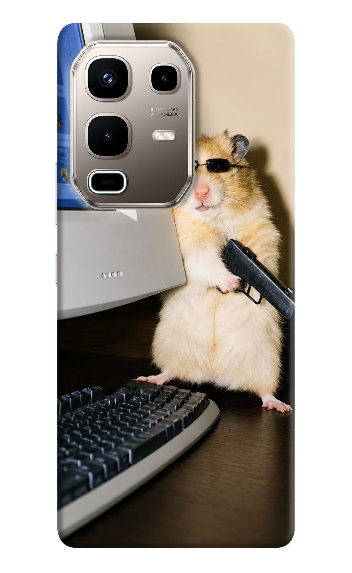 Hacker Hamster Infinix Note 50s 5G Plus Back Cover