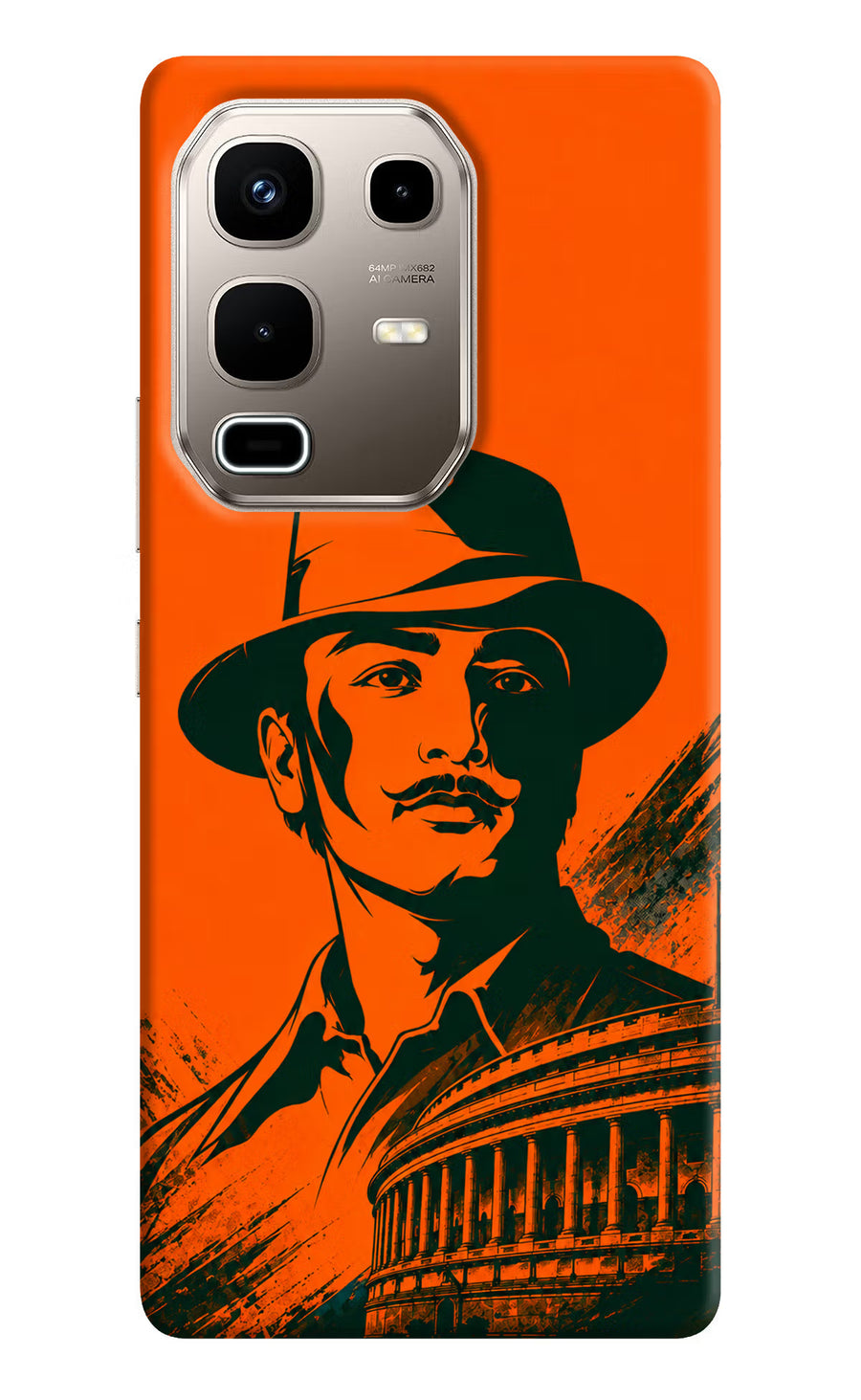Bhagat Singh Legacy Infinix Note 50s 5G Plus Back Cover, Hard case