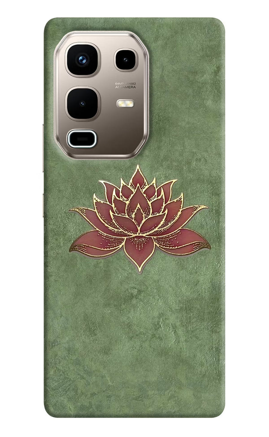 Lotus Grace Infinix Note 50s 5G Plus Back Cover, Hard case