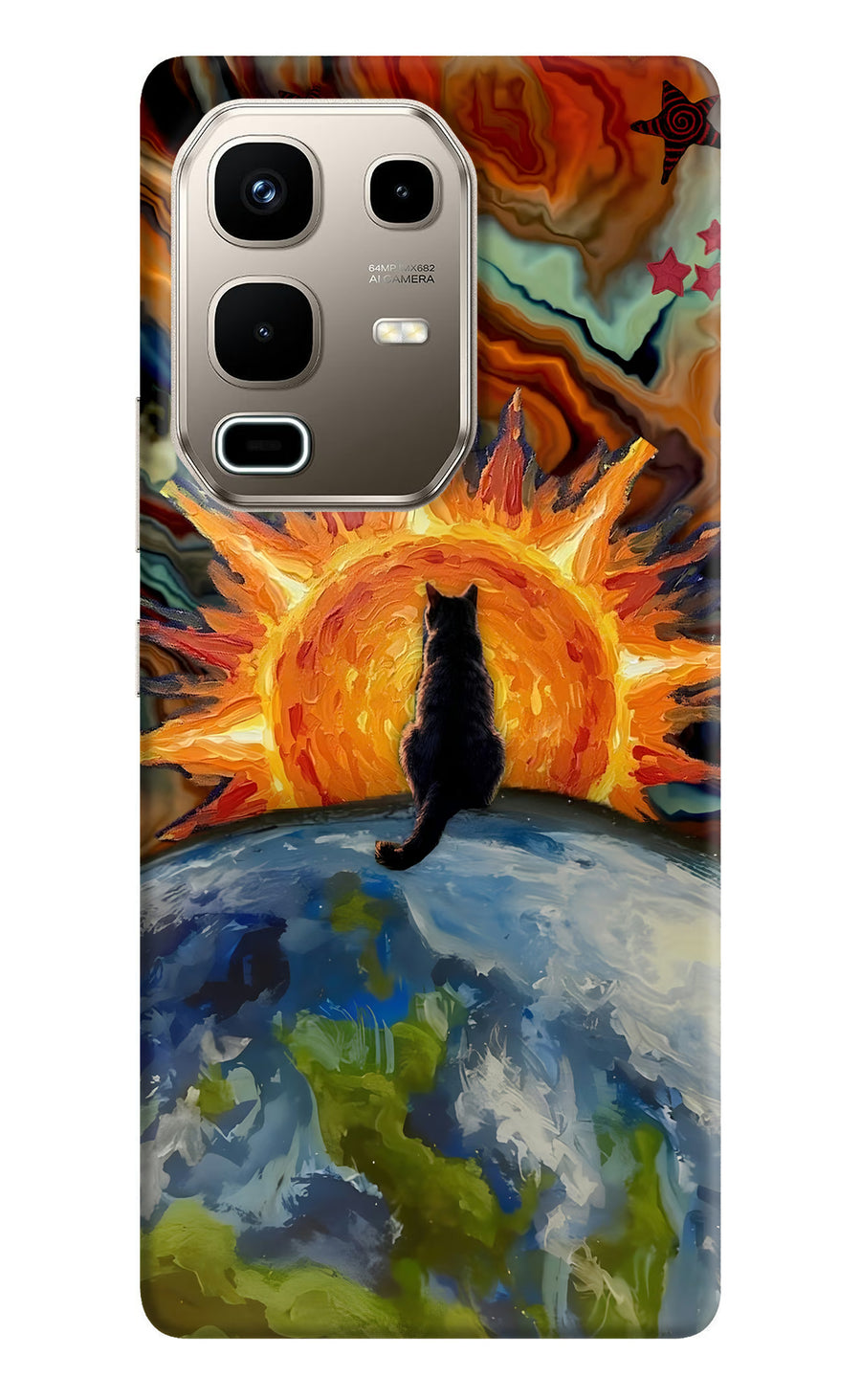 Sunrise Beyond Infinix Note 50s 5G Plus Back Cover, Hard case