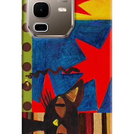 Pop Cat Infinix Note 50s 5G Plus Hard Case Back Cover by Casekaro