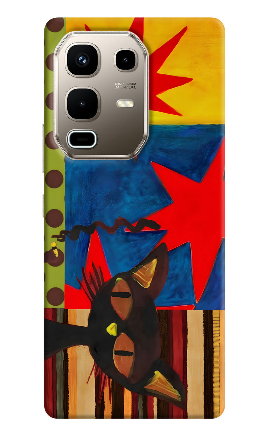 Pop Cat Infinix Note 50s 5G Plus Back Cover, Hard case