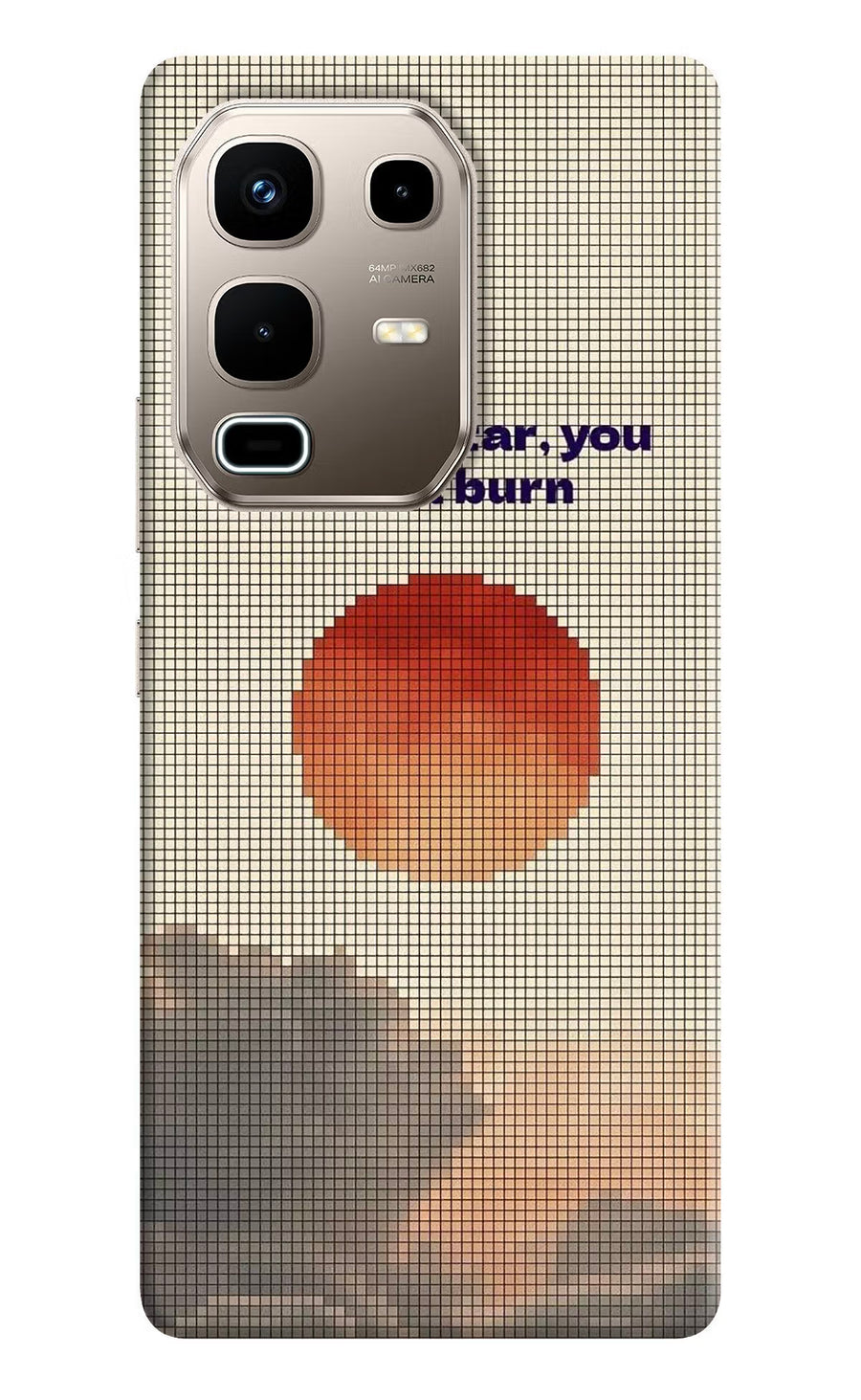 Pixel Sun Infinix Note 50s 5G Plus Back Cover, Hard case