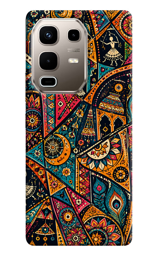 Folk Print Infinix Note 50s 5G Plus Hard Case Back Cover by Casekaro