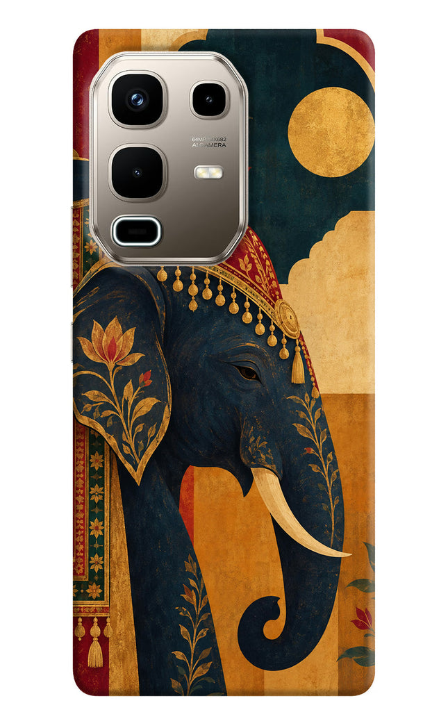Royal Elephant Infinix Note 50s 5G Plus Hard Case Back Cover by Casekaro