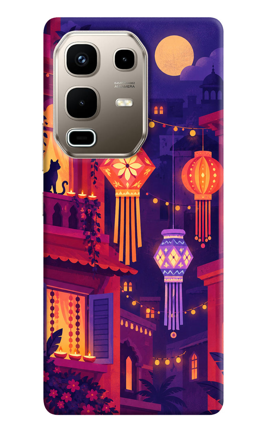 Lantern Lane Infinix Note 50s 5G Plus Back Cover, Hard case