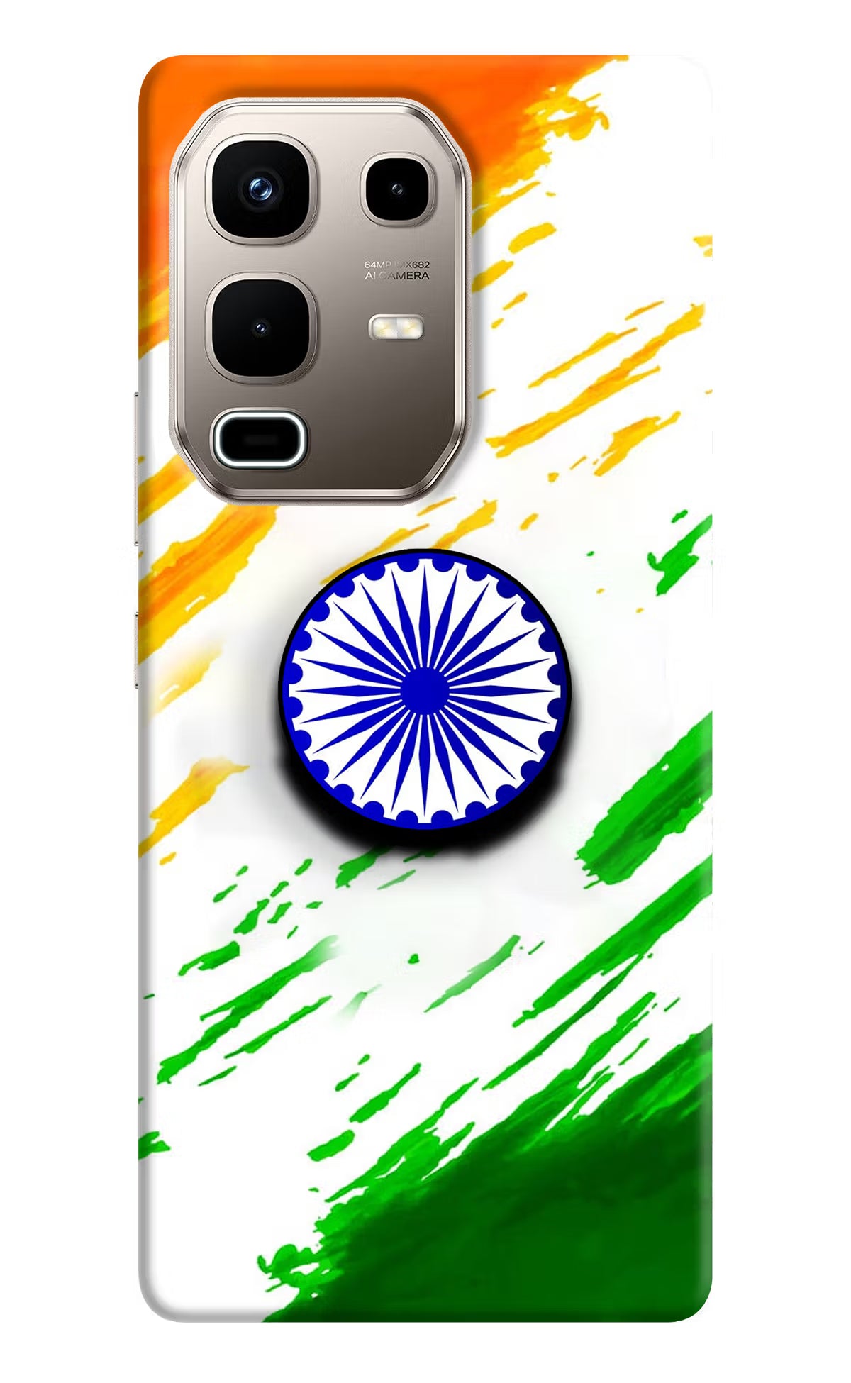 Indian Flag Ashoka Chakra Infinix Note 50s 5G Plus Pop Case