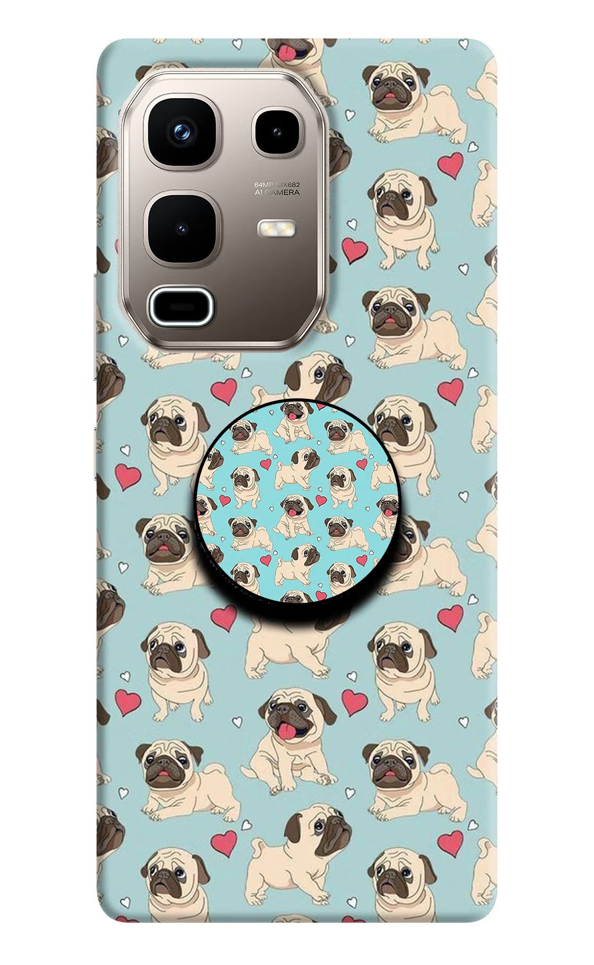 Pug Dog Infinix Note 50s 5G Plus Pop Case