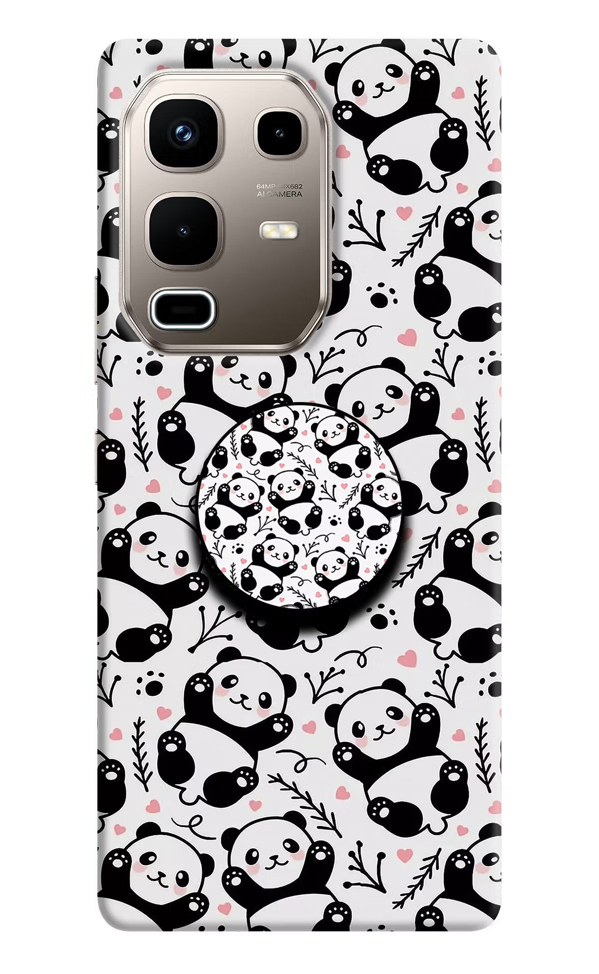 Cute Panda Infinix Note 50s 5G Plus Pop Case