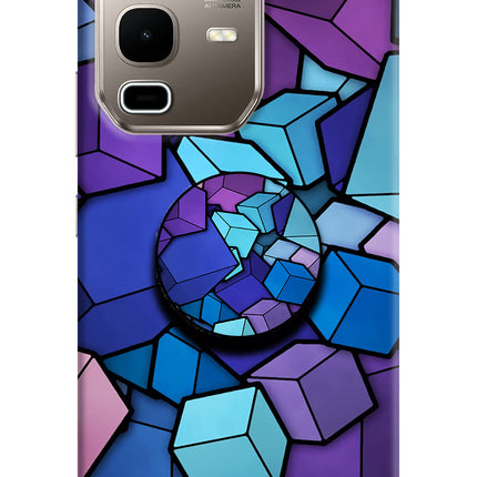 Cubic Abstract Infinix Note 50s 5G Plus Pop Case by Casekaro