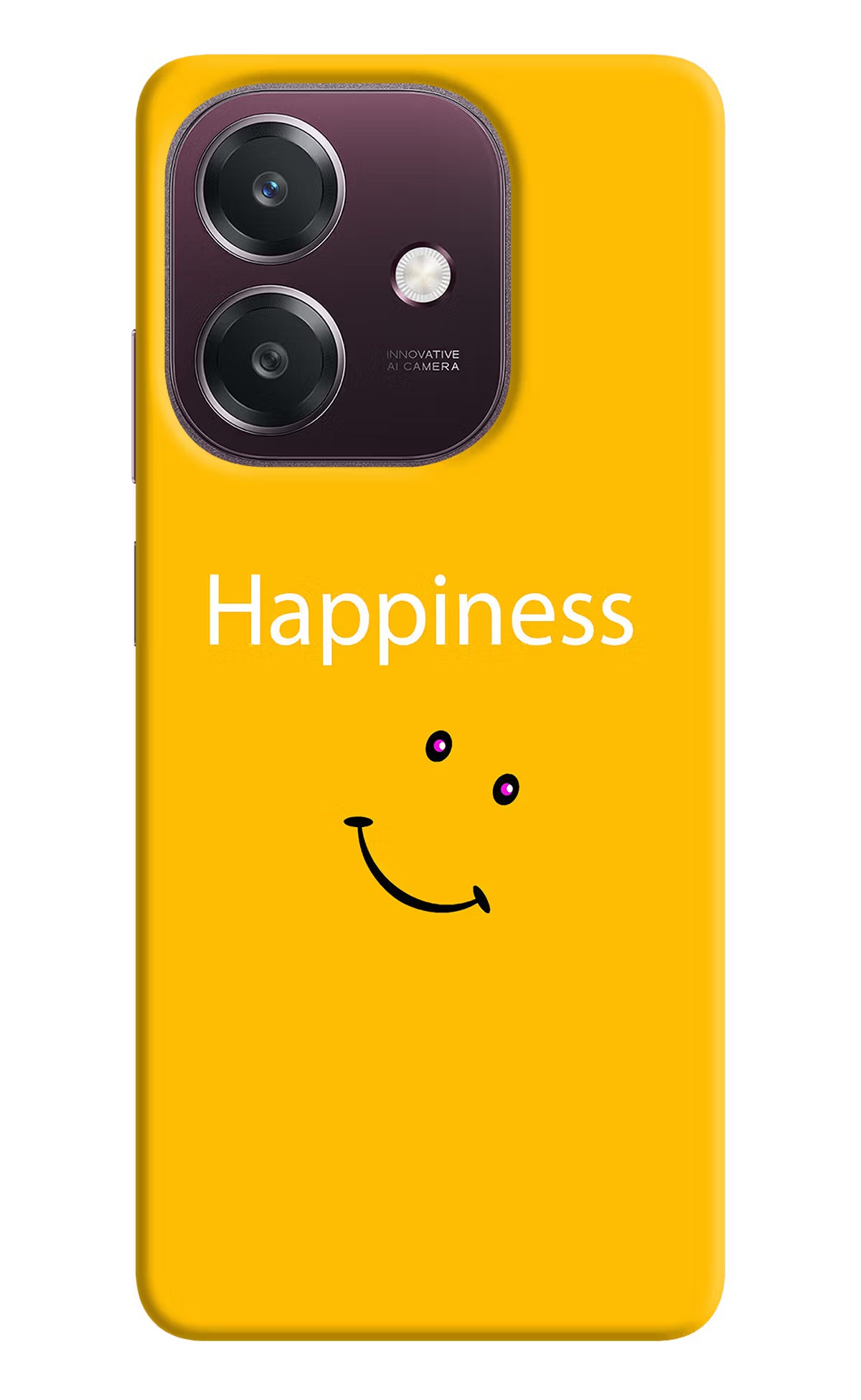 Happiness With Smiley Oppo A3 5G Back Cover
