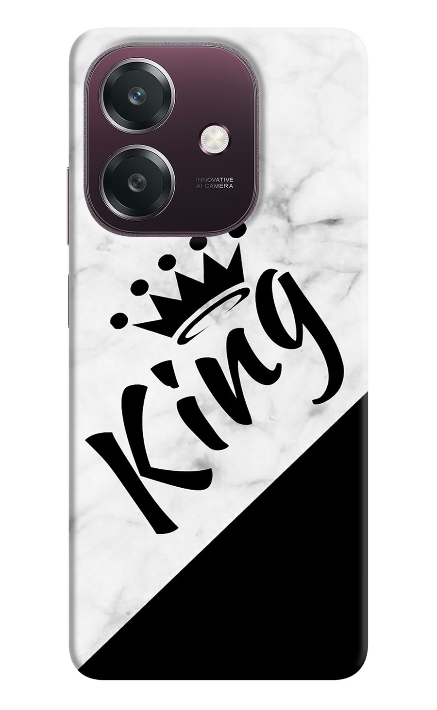 King Oppo A3 5G Back Cover, Hard case
