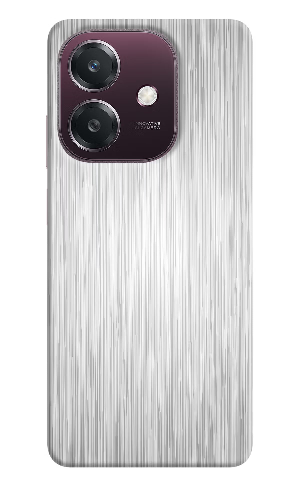 Wooden Grey Texture Oppo A3 5G Back Cover