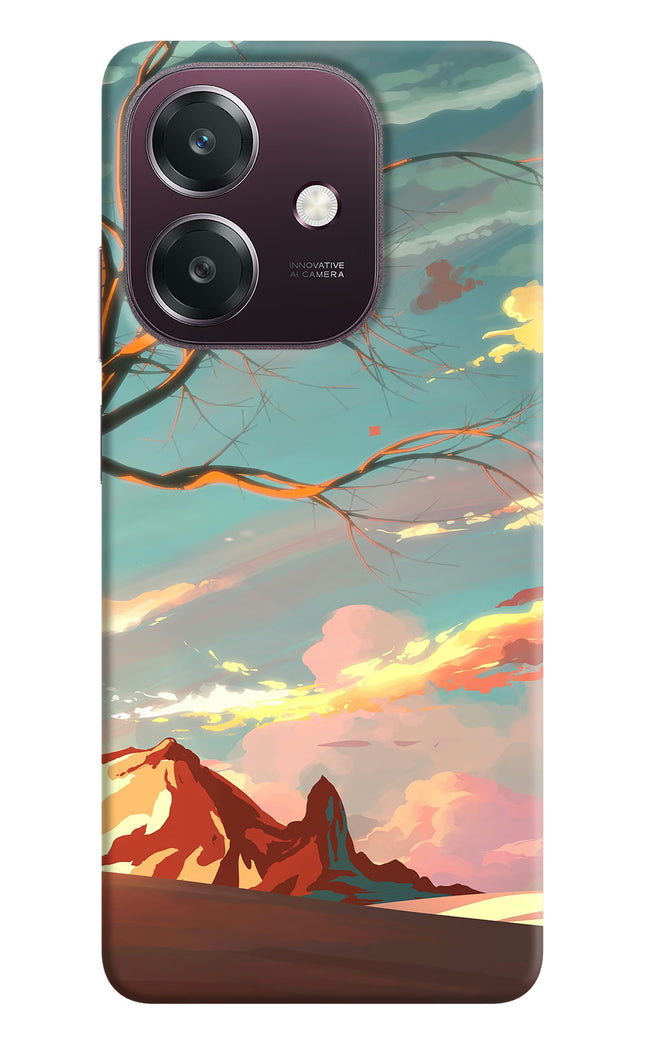 Scenery Oppo A3 5G Hard Case Back Cover by Casekaro