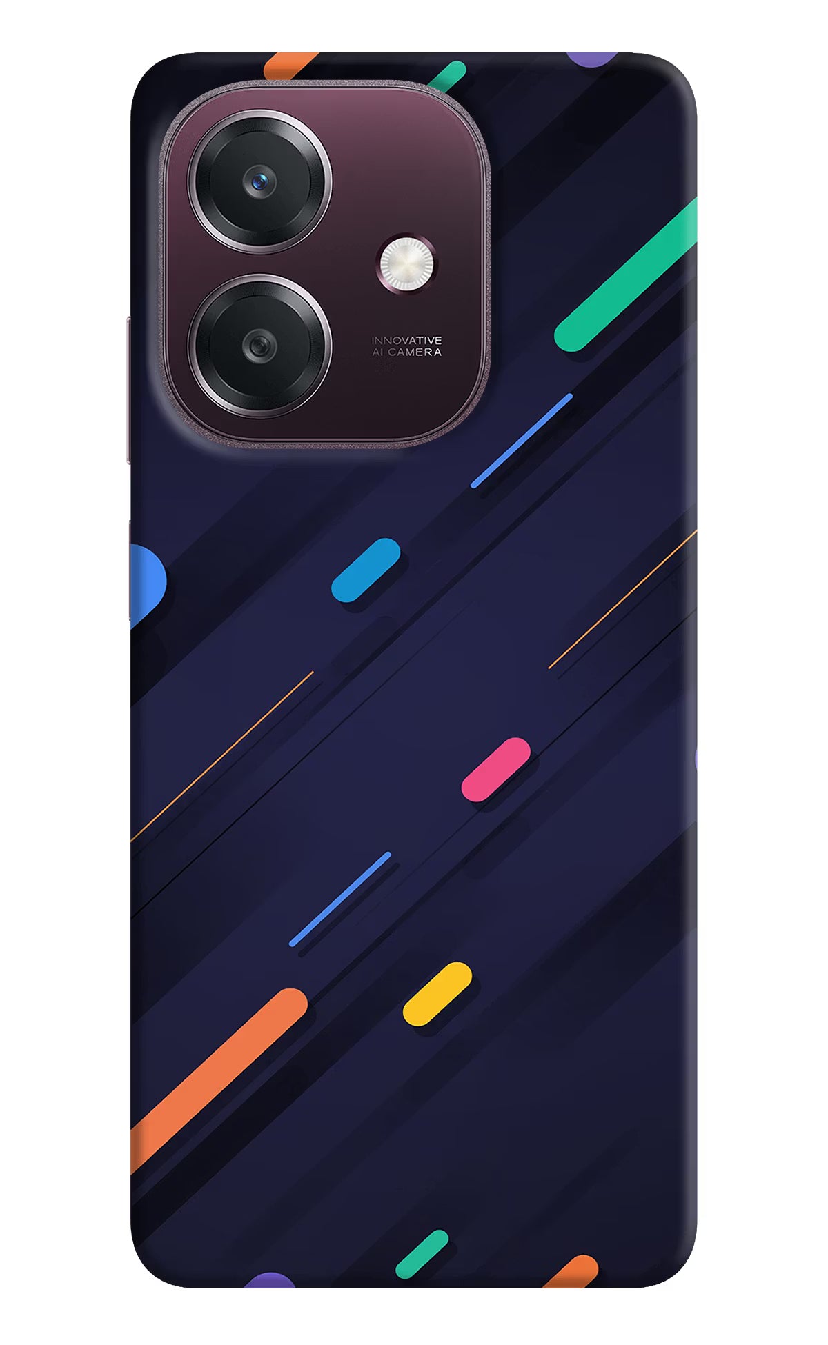 Abstract Design Oppo A3 5G Back Cover