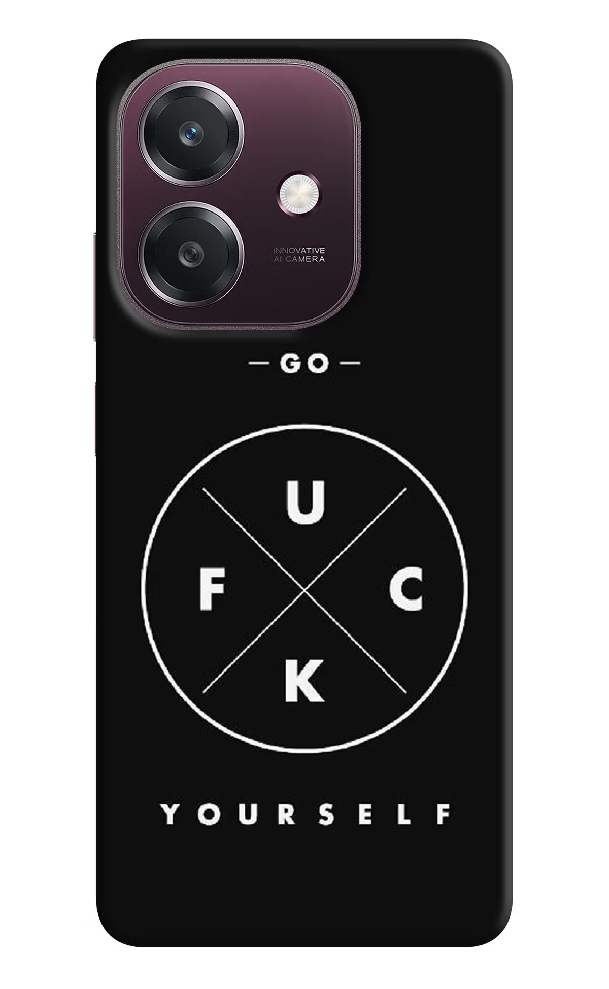Go Fuck Yourself Oppo A3 5G Back Cover