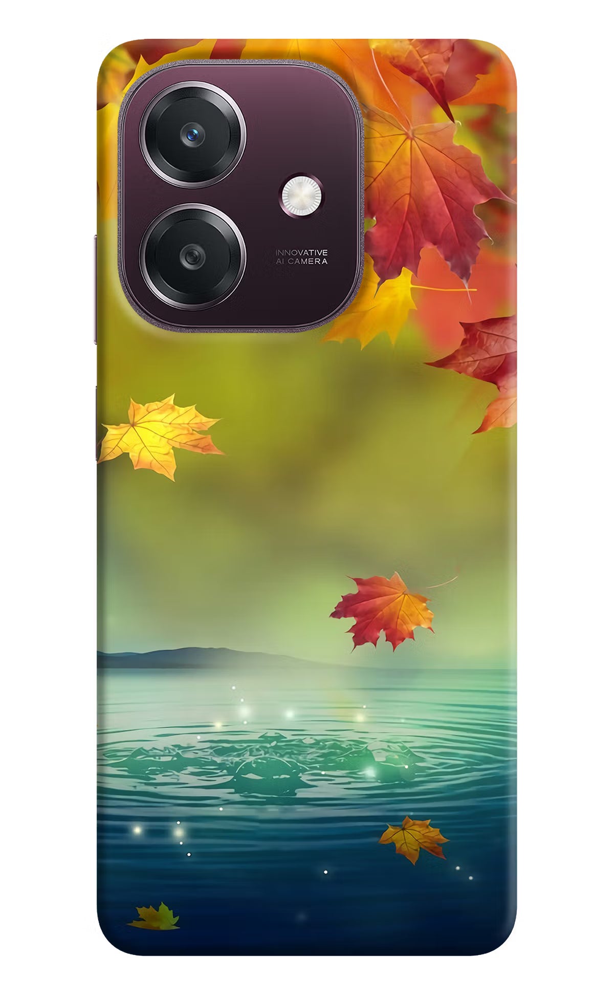 Flowers Oppo A3 5G Back Cover