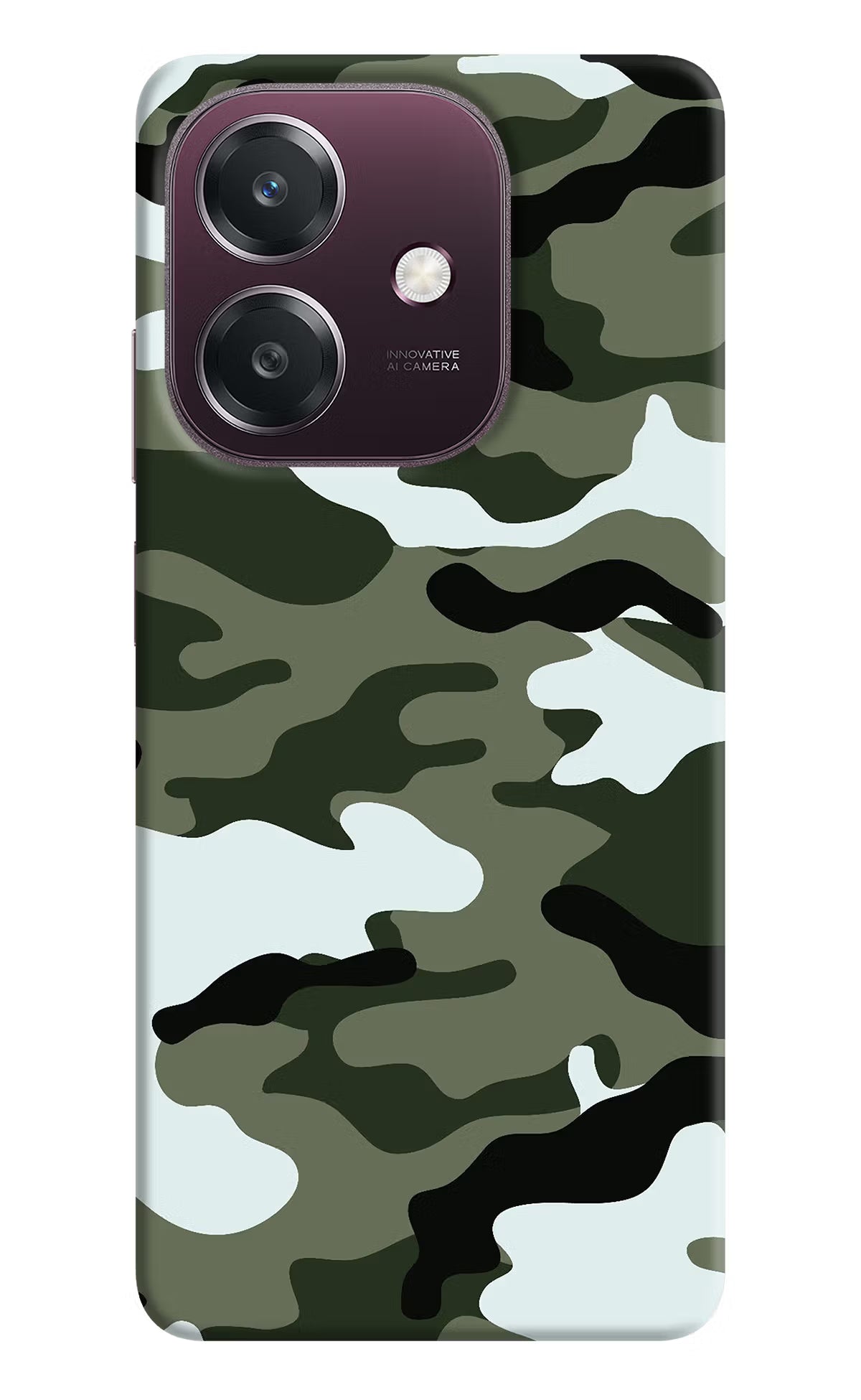 Camouflage Oppo A3 5G Back Cover