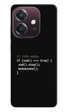 Life Motto Code Oppo A3 5G Hard Case Back Cover by Casekaro