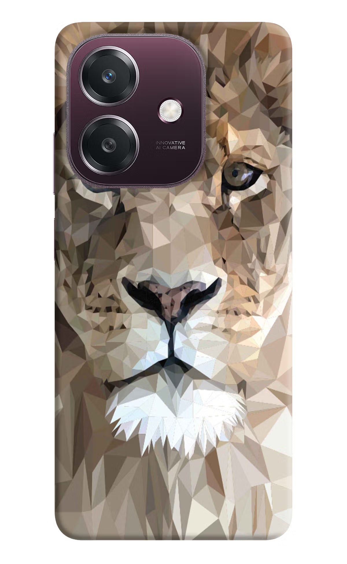 Lion Art Oppo A3 5G Back Cover