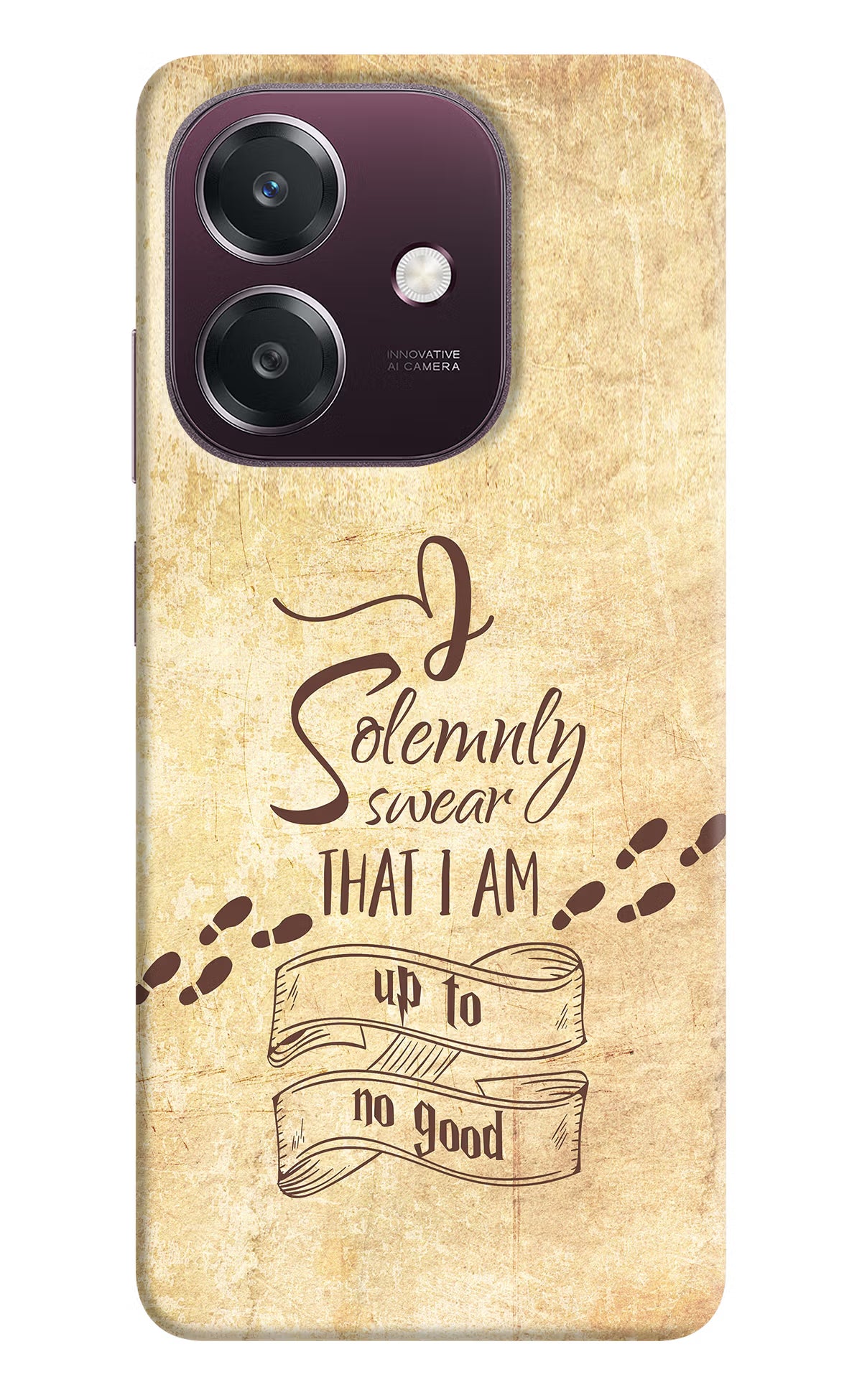 I Solemnly swear that i up to no good Oppo A3 5G Back Cover