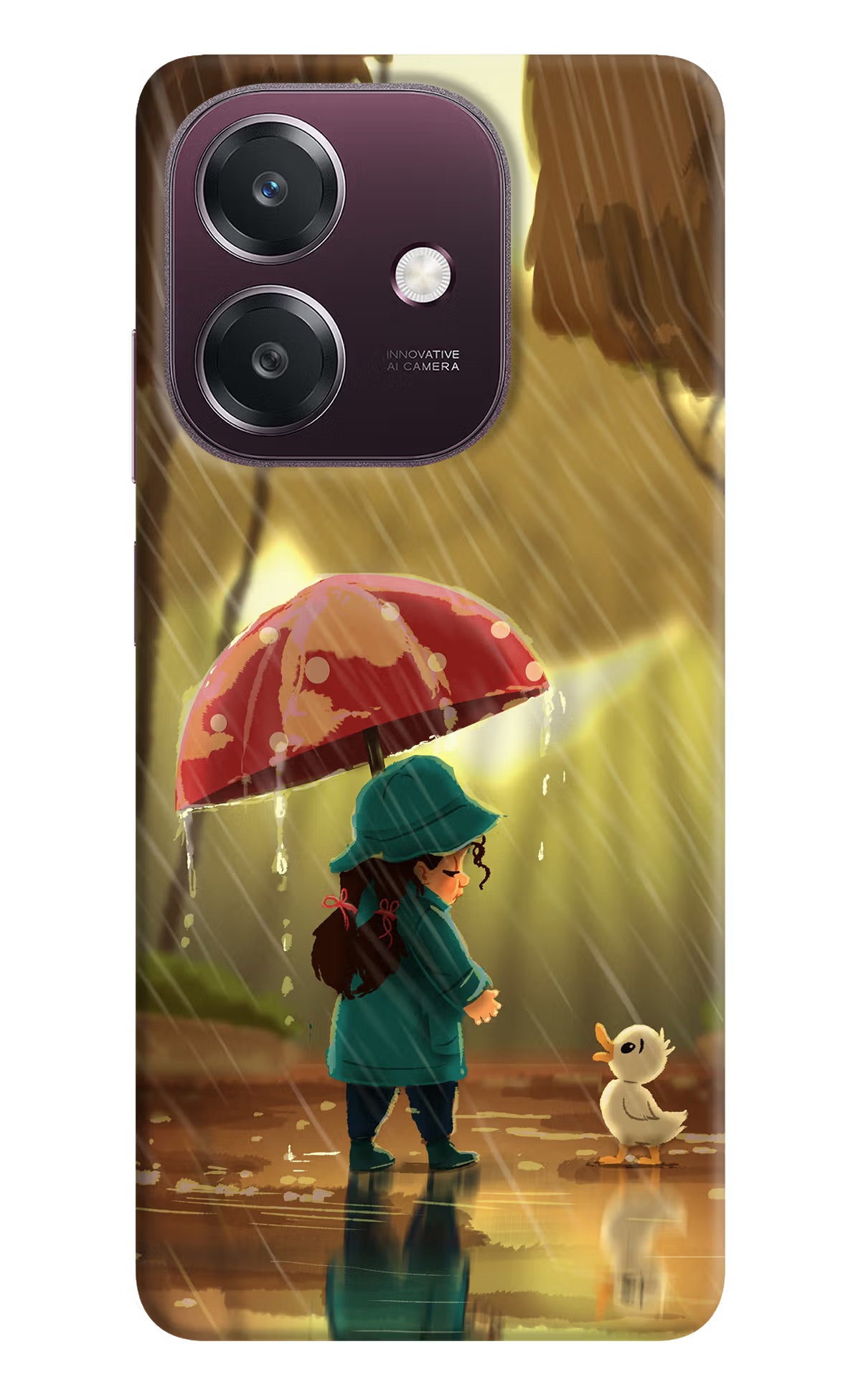 Rainy Day Oppo A3 5G Back Cover