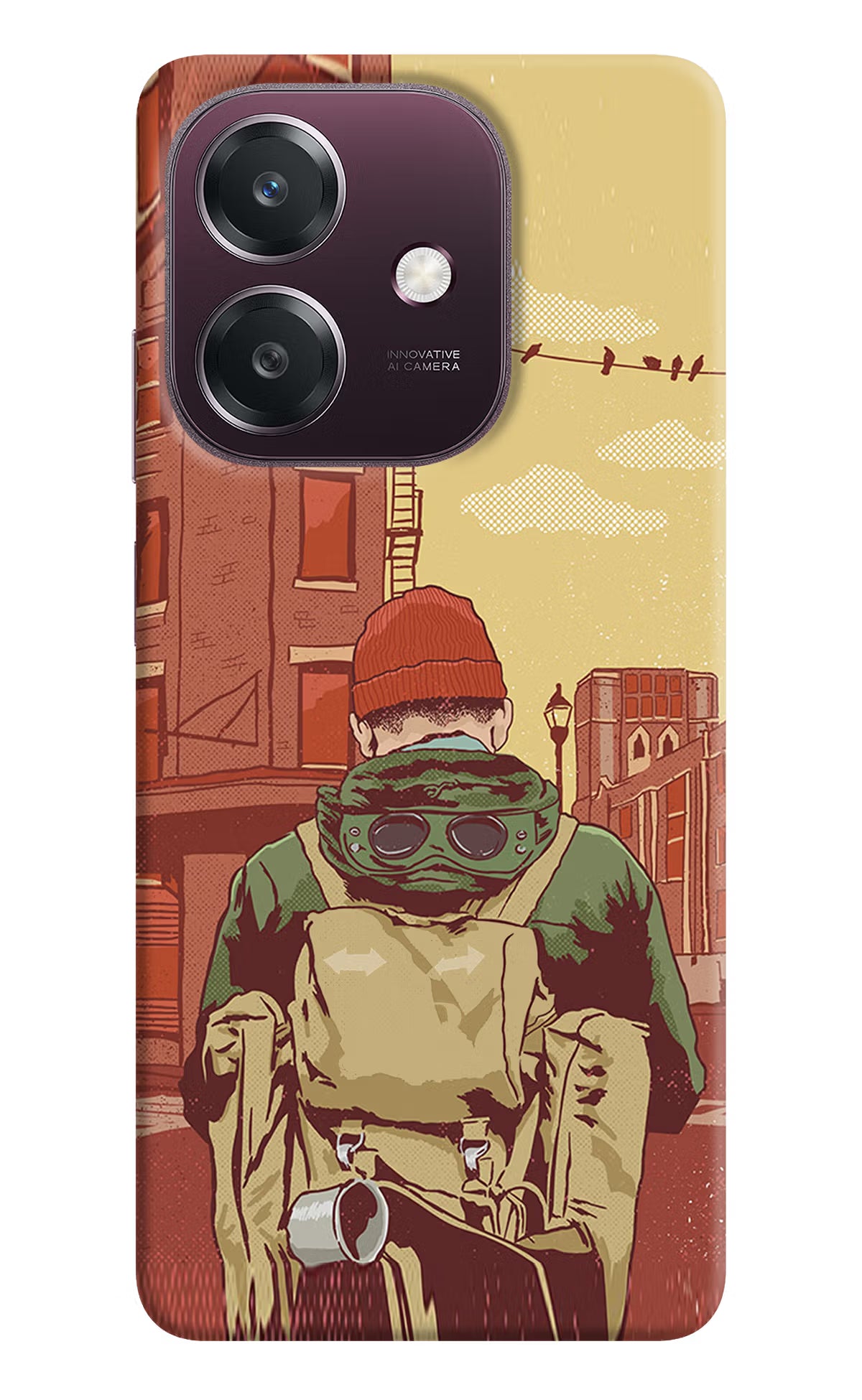 Adventurous Oppo A3 5G Back Cover