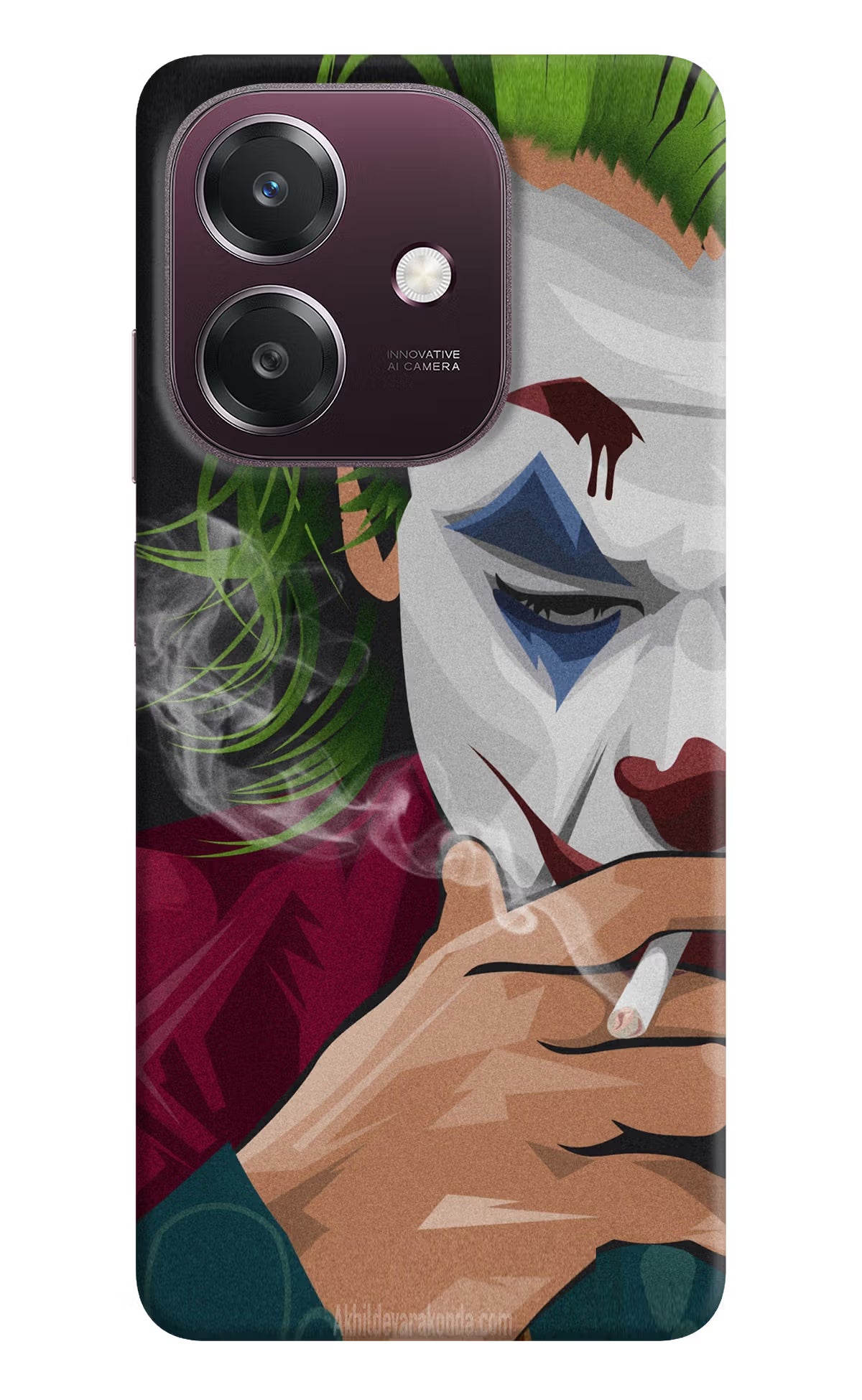 Joker Smoking Oppo A3 5G Back Cover