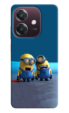 Minion Laughing Oppo A3 5G Hard Case Back Cover by Casekaro
