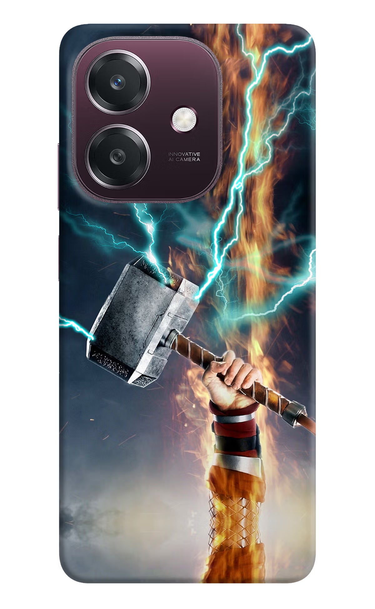 Thor Hammer Mjolnir Oppo A3 5G Back Cover