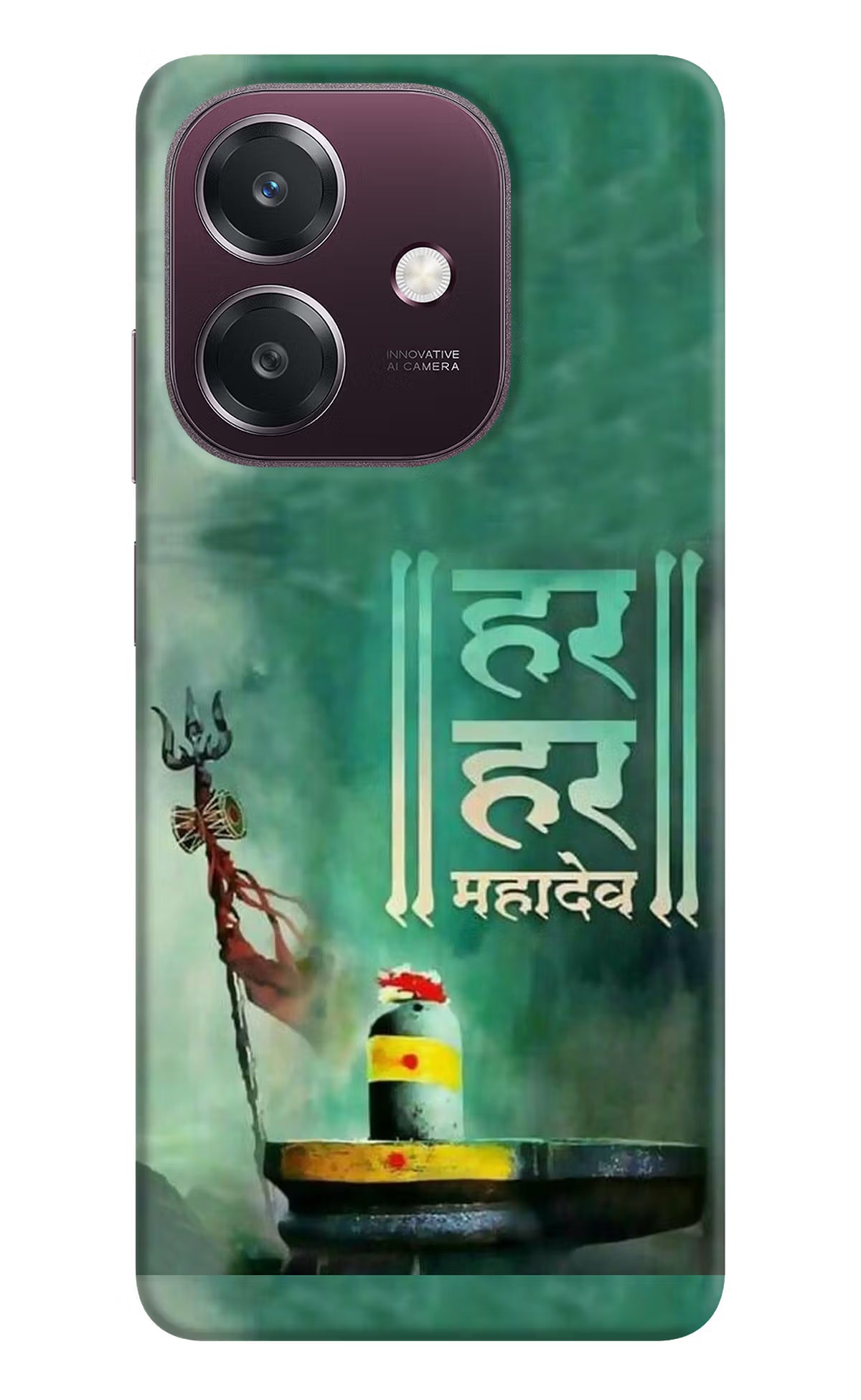 Har Har Mahadev Shivling Oppo A3 5G Back Cover