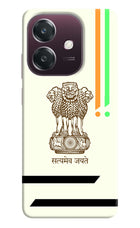 Satyamev Jayate Brown Logo Oppo A3 5G Hard Case Back Cover by Casekaro