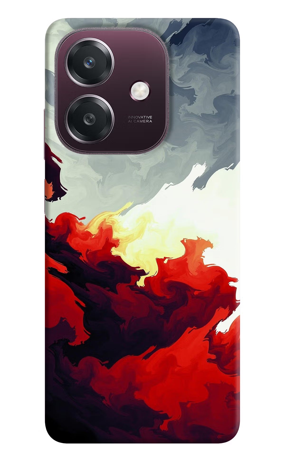 Fire Cloud Oppo A3 5G Back Cover