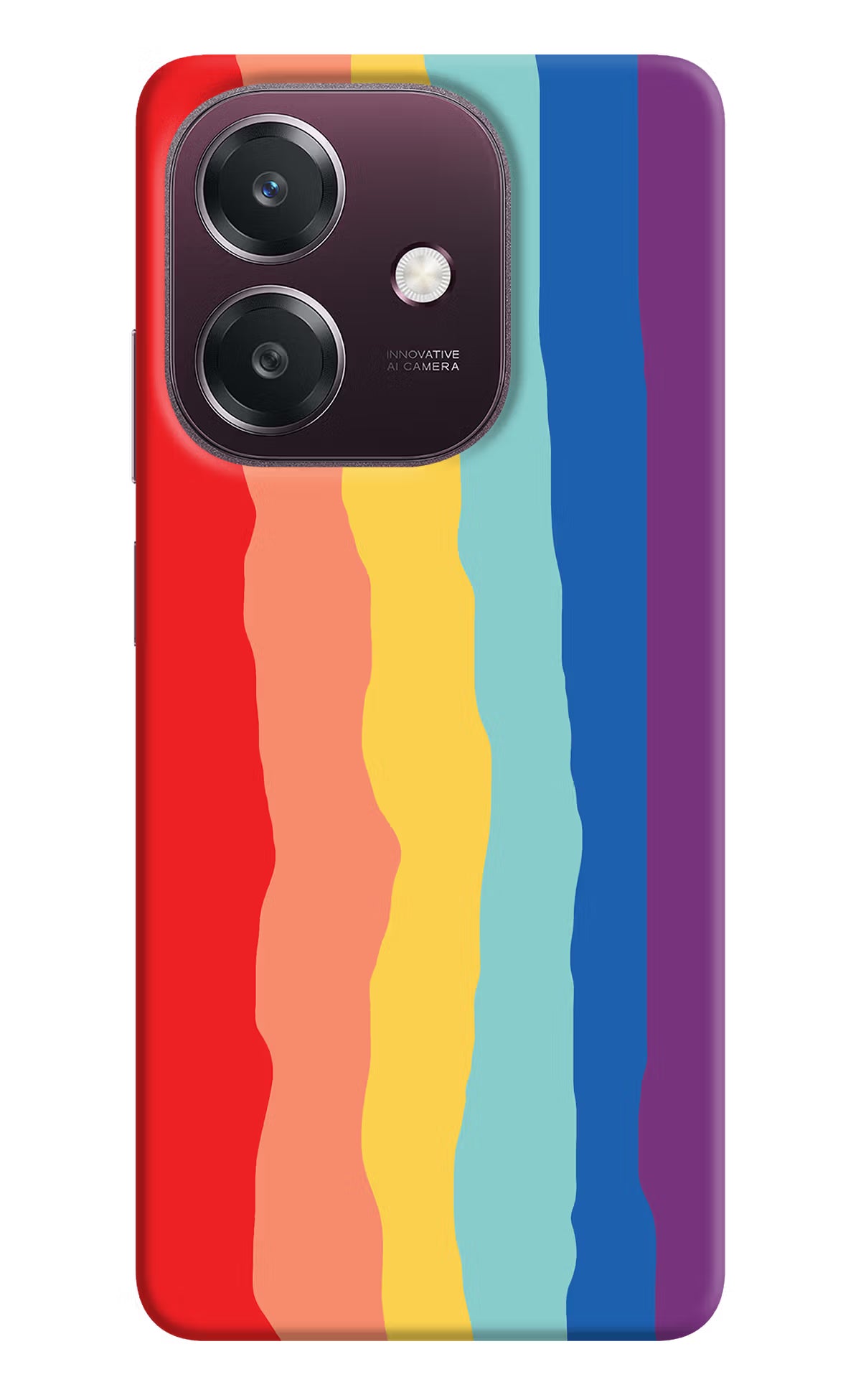 Rainbow Oppo A3 5G Back Cover
