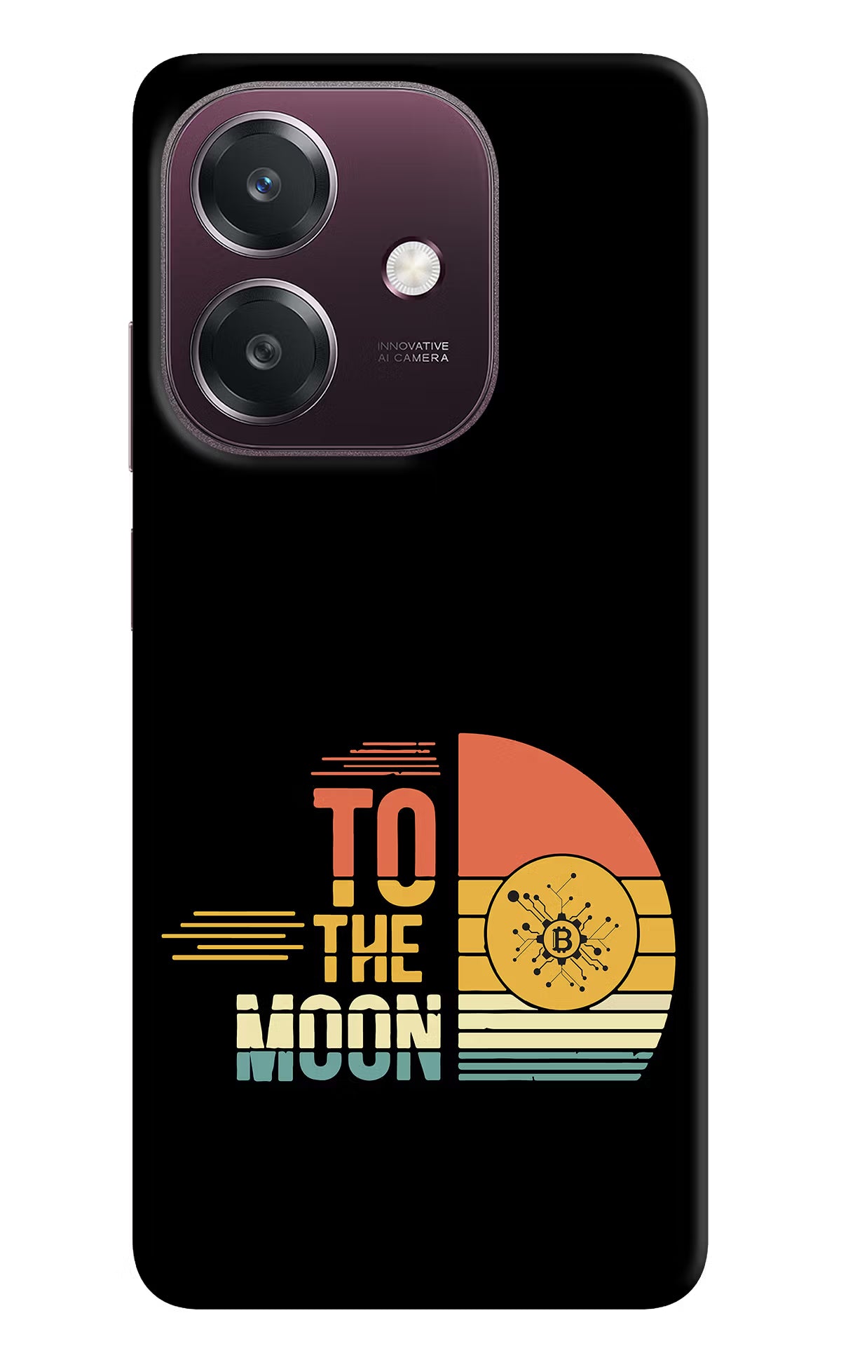 To the Moon Oppo A3 5G Back Cover