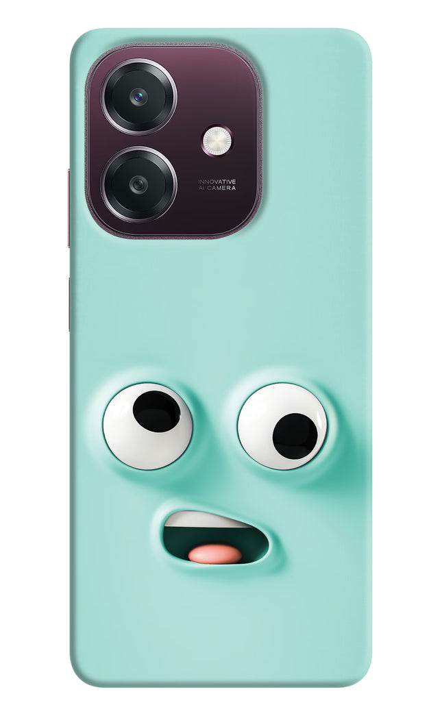 Funny Cartoon Oppo A3 5G Hard Case Back Cover by Casekaro