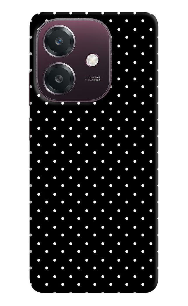 White Dots Oppo A3 5G Hard Case Back Cover by Casekaro
