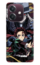Demon Slayer Oppo A3 5G Hard Case Back Cover by Casekaro