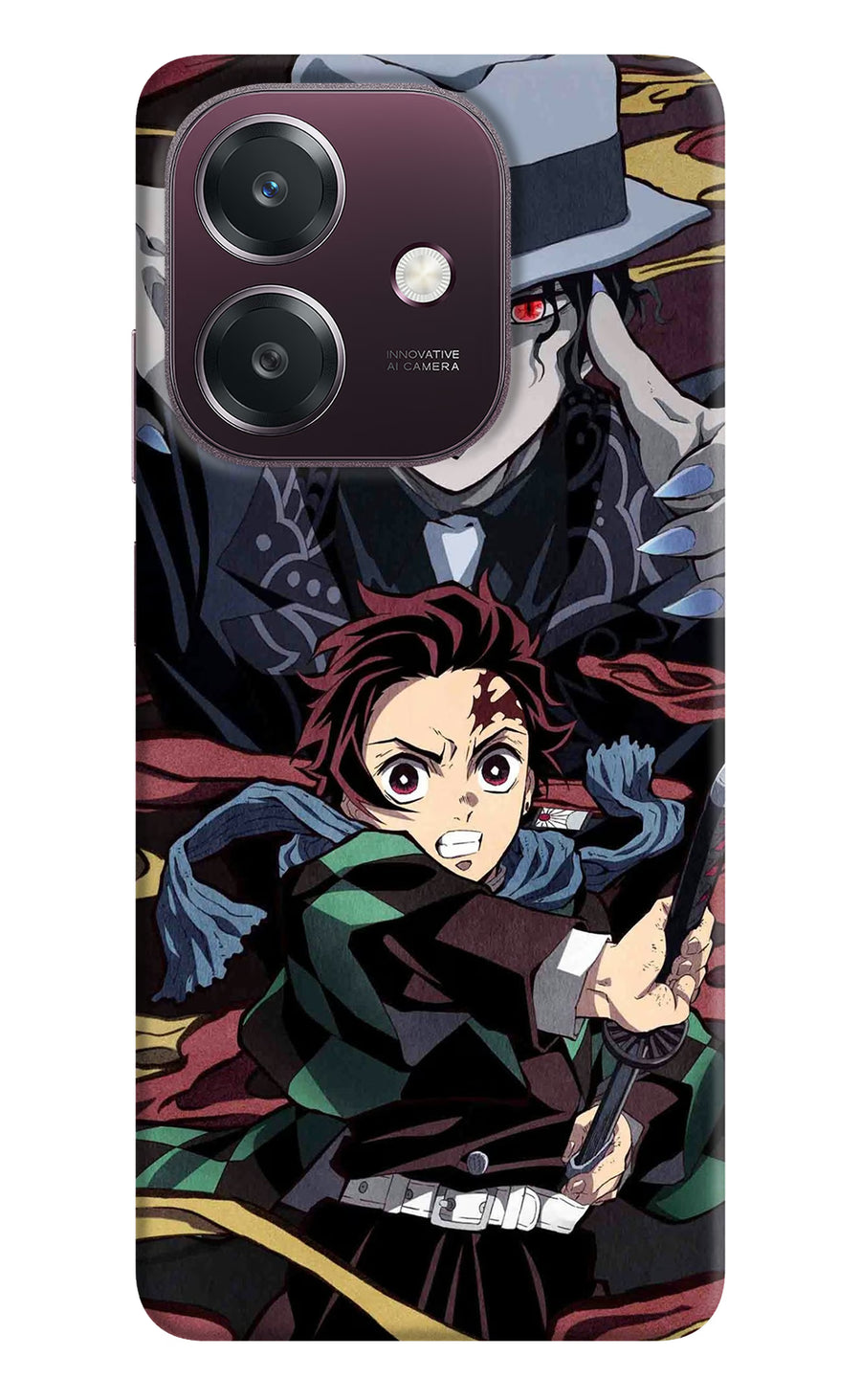 Demon Slayer Oppo A3 5G Back Cover, Hard case