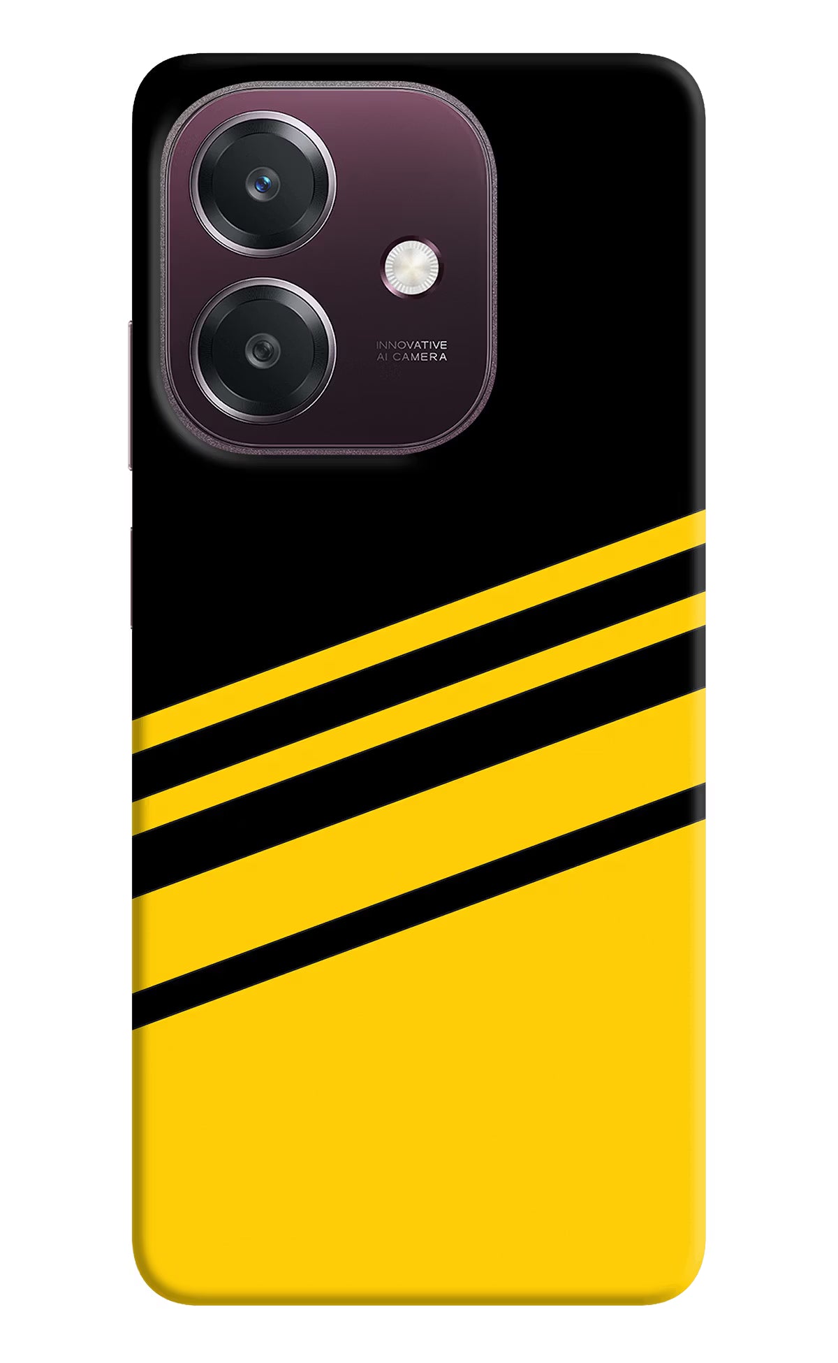 Yellow Shades Oppo A3 5G Back Cover