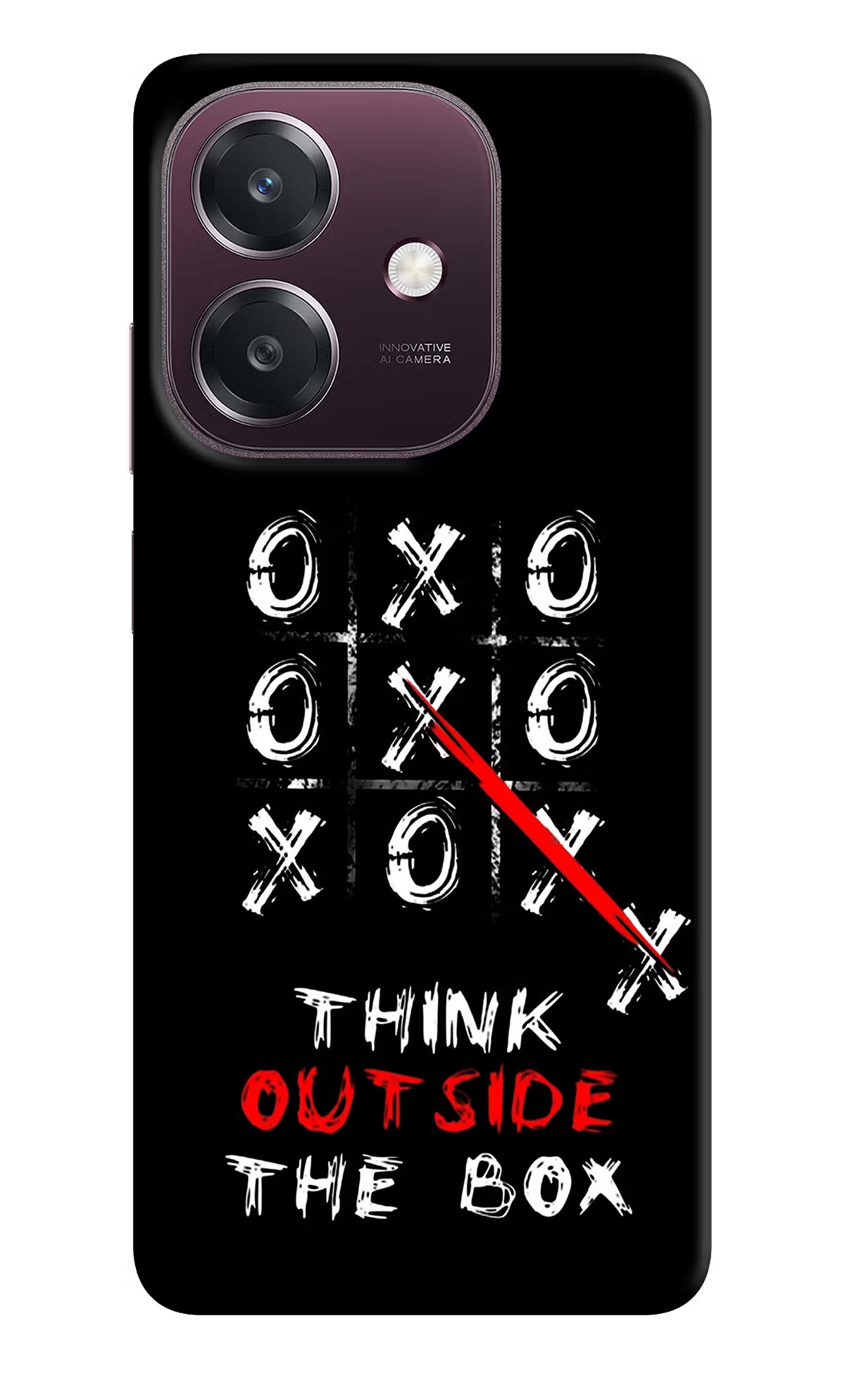 Think out of the BOX Oppo A3 5G Back Cover