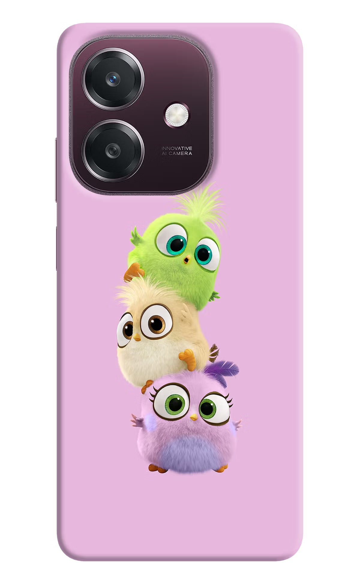 Cute Little Birds Oppo A3 5G Back Cover