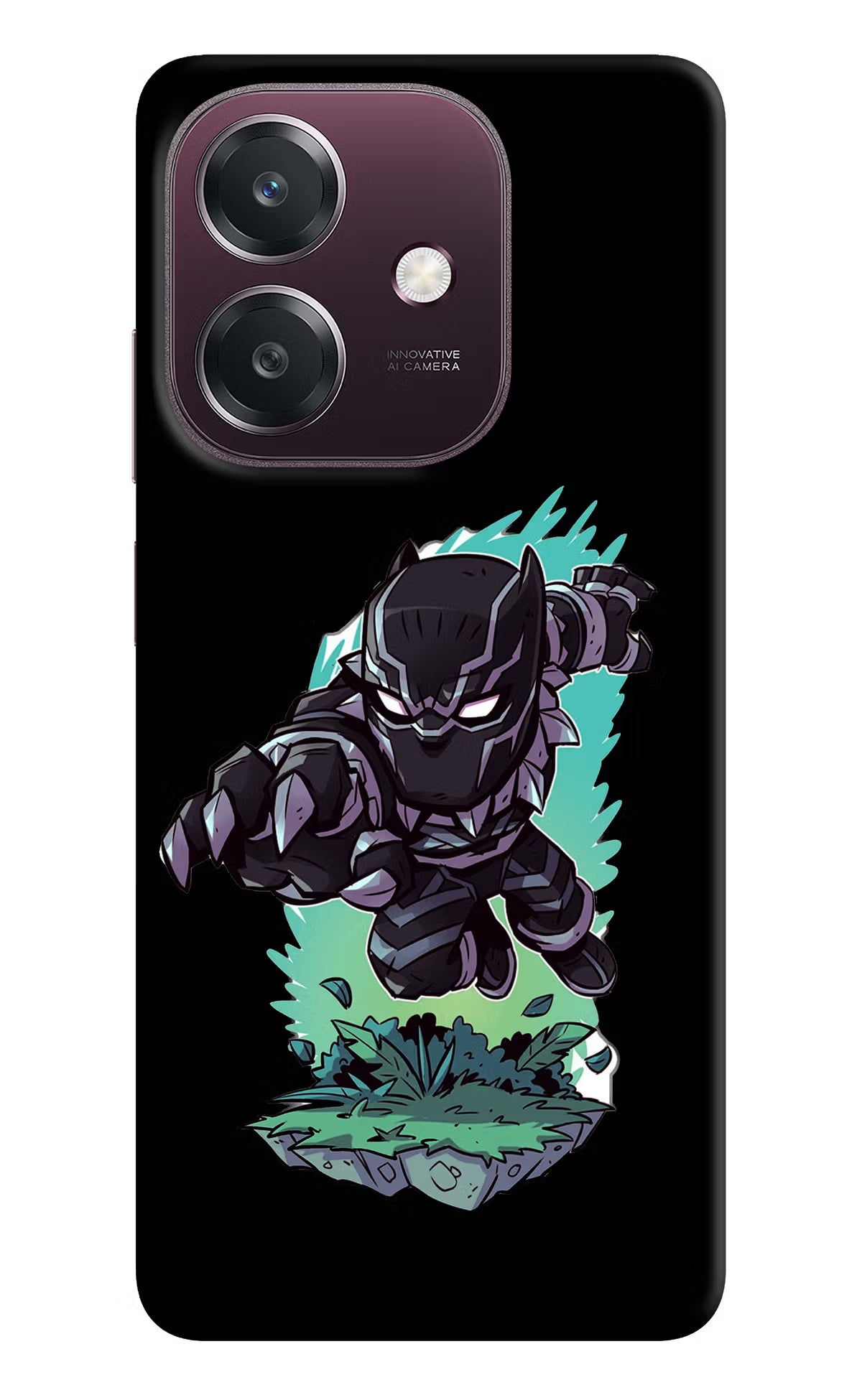 Black Panther Oppo A3 5G Back Cover