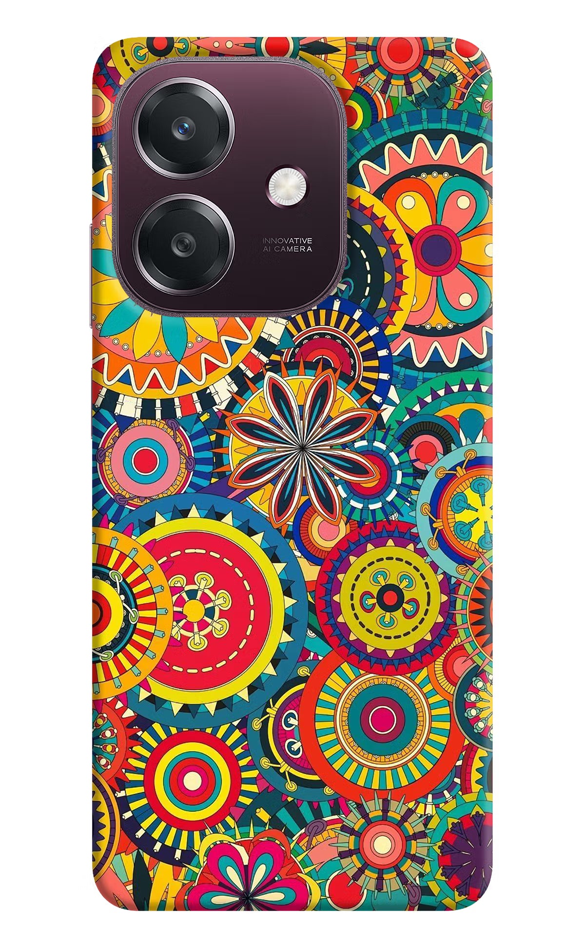 Gol Gol Art Oppo A3 5G Back Cover