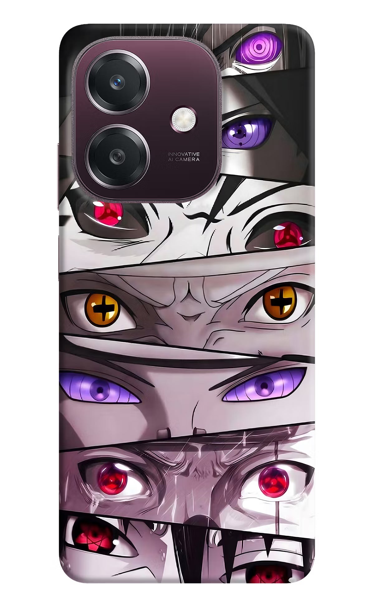 Naruto Anime Oppo A3 5G Back Cover