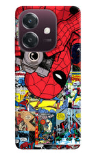 Spider Man Oppo A3 5G Hard Case Back Cover by Casekaro