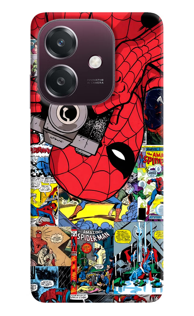 Spider Man Oppo A3 5G Hard Case Back Cover by Casekaro